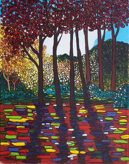 Tollymore Forest Park. Newcastle. Co. Down. Art Print. Mounted. Eddie Mallon