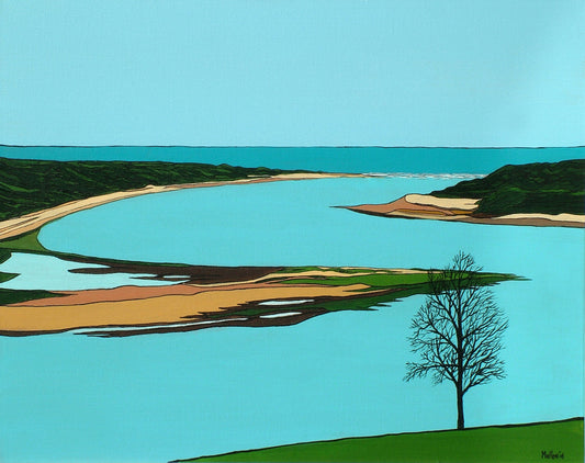 Dundrum Bay. Murlough. Co. down. Art Print. Mounted. Eddie Mallon.