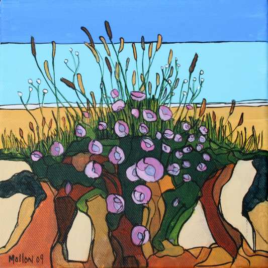 Murlough. Co. Down. Sand Dunes. Newcastle. Northern Ireland. Art Print. Mounted. Eddie Mallon.