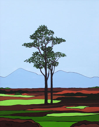 Mountains of Mourne. Murlough. Dundrum. Newcastle. Co. Down. Art Print. Mounted. Eddie Mallon.