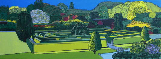 Seaforde Gardens. The Maze. Butterfly House. Co. Down. Art Print. Mounted. Eddie Mallon.